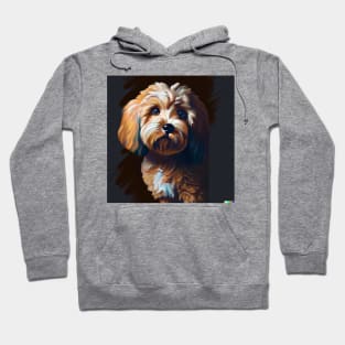 Cute Cavoodle Drawing Hoodie